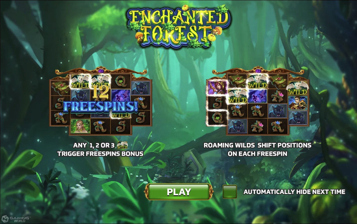 joker gaming: enchanted forest